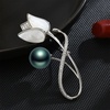 image:imageBlack Tahiti Pearl Brooch Broches Jewelry For Women Fashion Christmas Gifts Wife Mom Girlfriend Anniversary Birthday Fine Jewelry Gifts for Her NO11342