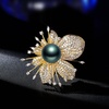 image:imageBlack Tahiti Pearl Brooch Broches Jewelry For Women Fashion Christmas Gifts Wife Mom Girlfriend Anniversary Birthday Fine Jewelry Gifts for Her NO11340