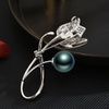 image:imageBlack Tahiti Pearl Brooch Broches Jewelry For Women Fashion Christmas Gifts Wife Mom Girlfriend Anniversary Birthday Fine Jewelry Gifts for Her NO11342