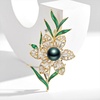 image:imageBlack Tahiti Pearl Brooch Broches Jewelry For Women Fashion Christmas Gifts Wife Mom Girlfriend Anniversary Birthday Fine Jewelry Gifts for Her NO11345
