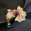 image:imageBlack Tahiti Pearl Brooch Broches Jewelry For Women Fashion Christmas Gifts Wife Mom Girlfriend Anniversary Birthday Fine Jewelry Gifts for Her NO11348
