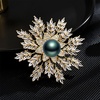 image:imageBlack Tahiti Pearl Brooch Broches Jewelry For Women Fashion Christmas Gifts Wife Mom Girlfriend Anniversary Birthday Fine Jewelry Gifts for Her NO11351