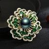 image:imageBlack Tahiti Pearl Brooch Broches Jewelry For Women Fashion Christmas Gifts Wife Mom Girlfriend Anniversary Birthday Fine Jewelry Gifts for Her NO11355