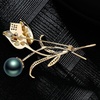 image:imageBlack Tahiti Pearl Brooch Broches Jewelry For Women Fashion Christmas Gifts Wife Mom Girlfriend Anniversary Birthday Fine Jewelry Gifts for Her NO11352