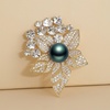 image:imageBlack Tahiti Pearl Brooch Broches Jewelry For Women Fashion Christmas Gifts Wife Mom Girlfriend Anniversary Birthday Fine Jewelry Gifts for Her NO11357