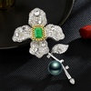 image:imageBlack Tahiti Pearl Brooch Broches Jewelry For Women Fashion Christmas Gifts Wife Mom Girlfriend Anniversary Birthday Fine Jewelry Gifts for Her NO11354