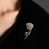 image:imageBlack Tahiti Pearl Brooch Broches Jewelry For Women Fashion Christmas Gifts Wife Mom Girlfriend Anniversary Birthday Fine Jewelry Gifts for Her NO11359