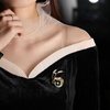 image:imageBlack Tahiti Pearl Brooch Broches Jewelry For Women Fashion Christmas Gifts Wife Mom Girlfriend Anniversary Birthday Fine Jewelry Gifts for Her NO11362