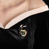 image:imageBlack Tahiti Pearl Brooch Broches Jewelry For Women Fashion Christmas Gifts Wife Mom Girlfriend Anniversary Birthday Fine Jewelry Gifts for Her NO11362