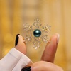 image:imageBlack Tahiti Pearl Brooch Broches Jewelry For Women Fashion Christmas Gifts Wife Mom Girlfriend Anniversary Birthday Fine Jewelry Gifts for Her NO11370