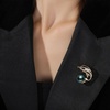 image:imageBlack Tahiti Pearl Brooch Broches Jewelry For Women Fashion Christmas Gifts Wife Mom Girlfriend Anniversary Birthday Fine Jewelry Gifts for Her NO11371