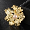 image:imageGifts for Wife Anniversary Brooch for Women Pearl Brooch Real 910mm AAA Quality Handpicked Nature Pearls and D Color Moissanite  Gifts for Mom Girlfriend Her NO11355