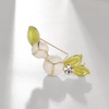 image:imageGifts for Wife Anniversary Brooch for Women Pearl Brooch Real 910mm AAA Quality Handpicked Nature Pearls and D Color Moissanite  Gifts for Mom Girlfriend Her NO11392