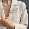 image:imageGifts for Wife Anniversary Brooch for Women Pearl Brooch Real 910mm AAA Quality Handpicked Nature Pearls and D Color Moissanite  Gifts for Mom Girlfriend Her NO11420