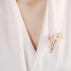 image:imageGifts for Wife Anniversary Brooch for Women Pearl Brooch Real 910mm AAA Quality Handpicked Nature Pearls and D Color Moissanite  Gifts for Mom Girlfriend Her NO11407