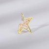 image:imageGifts for Wife Anniversary Brooch for Women Pearl Brooch Real 910mm AAA Quality Handpicked Nature Pearls and D Color Moissanite  Gifts for Mom Girlfriend Her NO11426