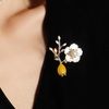image:imageGifts for Wife Anniversary Brooch for Women Pearl Brooch Real 910mm AAA Quality Handpicked Nature Pearls and D Color Moissanite  Gifts for Mom Girlfriend Her NO11354