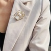 image:imageGifts for Wife Anniversary Brooch for Women Pearl Brooch Real 910mm AAA Quality Handpicked Nature Pearls and D Color Moissanite  Gifts for Mom Girlfriend Her NO11420