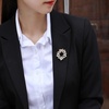 image:imageGifts for Wife Anniversary Brooch for Women Pearl Brooch Real 910mm AAA Quality Handpicked Nature Pearls and D Color Moissanite  Gifts for Mom Girlfriend Her NO11376
