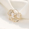 image:imageGifts for Wife Anniversary Brooch for Women Pearl Brooch Real 910mm AAA Quality Handpicked Nature Pearls and D Color Moissanite  Gifts for Mom Girlfriend Her NO11420