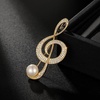 image:imageGifts for Wife Anniversary Brooch for Women Pearl Brooch Real 910mm AAA Quality Handpicked Nature Pearls and D Color Moissanite  Gifts for Mom Girlfriend Her NO11381