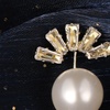 image:imageGifts for Wife Anniversary Brooch for Women Pearl Brooch Real 910mm AAA Quality Handpicked Nature Pearls and D Color Moissanite  Gifts for Mom Girlfriend Her NO11427