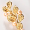 image:imageGifts for Wife Anniversary Brooch for Women Pearl Brooch Real 910mm AAA Quality Handpicked Nature Pearls and D Color Moissanite  Gifts for Mom Girlfriend Her NO11366