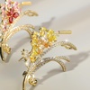 image:imageGifts for Wife Anniversary Brooch for Women Pearl Brooch Real 910mm AAA Quality Handpicked Nature Pearls and D Color Moissanite  Gifts for Mom Girlfriend Her NO11347