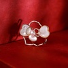 image:imageGifts for Wife Anniversary Brooch for Women Pearl Brooch Real 910mm AAA Quality Handpicked Nature Pearls and D Color Moissanite  Gifts for Mom Girlfriend Her NO11420