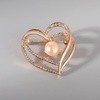 image:imageGifts for Wife Anniversary Brooch for Women Pearl Brooch Real 910mm AAA Quality Handpicked Nature Pearls and D Color Moissanite  Gifts for Mom Girlfriend Her NO11397