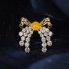 image:imageGifts for Wife Anniversary Brooch for Women Pearl Brooch Real 910mm AAA Quality Handpicked Nature Pearls and D Color Moissanite  Gifts for Mom Girlfriend Her NO11373
