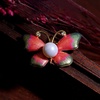 image:imageGifts for Wife Anniversary Brooch for Women Pearl Brooch Real 910mm AAA Quality Handpicked Nature Pearls and D Color Moissanite  Gifts for Mom Girlfriend Her NO11396