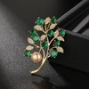 image:imageGifts for Wife Anniversary Brooch for Women Pearl Brooch Real 910mm AAA Quality Handpicked Nature Pearls and D Color Moissanite  Gifts for Mom Girlfriend Her NO11357