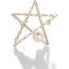 image:imageGifts for Wife Anniversary Brooch for Women Pearl Brooch Real 910mm AAA Quality Handpicked Nature Pearls and D Color Moissanite  Gifts for Mom Girlfriend Her NO11377