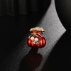 image:imageGifts for Wife Anniversary Brooch for Women Pearl Brooch Real 910mm AAA Quality Handpicked Nature Pearls and D Color Moissanite  Gifts for Mom Girlfriend Her NO11348