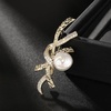 image:imageGifts for Wife Anniversary Brooch for Women Pearl Brooch Real 910mm AAA Quality Handpicked Nature Pearls and D Color Moissanite  Gifts for Mom Girlfriend Her NO11422