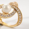 image:imageGifts for Wife Anniversary Brooch for Women Pearl Brooch Real 910mm AAA Quality Handpicked Nature Pearls and D Color Moissanite  Gifts for Mom Girlfriend Her NO11390