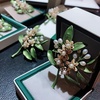 image:imageGifts for Wife Anniversary Brooch for Women Pearl Brooch Real AAA Quality Handpicked Nature Pearls and D Color Moissanite  Gifts for Mom Girlfriend Her NO11185