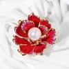 image:imageGifts for Wife Anniversary Brooch for Women Pearl Brooch Real AAA Quality Handpicked Nature Pearls and D Color Moissanite  Gifts for Mom Girlfriend Her NO11197