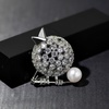 image:imageGifts for Wife Anniversary Brooch for Women Pearl Brooch Real AAA Quality Handpicked Nature Pearls and D Color Moissanite  Gifts for Mom Girlfriend Her NO11206