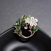 image:imageGifts for Wife Anniversary Brooch for Women Pearl Brooch Real AAA Quality Handpicked Nature Pearls and D Color Moissanite  Gifts for Mom Girlfriend Her NO11209