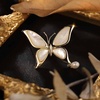 image:imageGifts for Wife Anniversary Brooch for Women Pearl Brooch Real AAA Quality Handpicked Nature Pearls and D Color Moissanite  Gifts for Mom Girlfriend Her NO11168