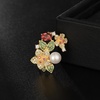 image:imageGifts for Wife Anniversary Brooch for Women Pearl Brooch Real AAA Quality Handpicked Nature Pearls and D Color Moissanite  Gifts for Mom Girlfriend Her NO11150