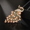image:imageGifts for Wife Anniversary Brooch for Women Pearl Brooch Real AAA Quality Handpicked Nature Pearls and D Color Moissanite  Gifts for Mom Girlfriend Her NO11191