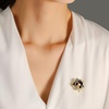 image:imageGifts for Wife Anniversary Brooch for Women Pearl Brooch Real AAA Quality Handpicked Nature Pearls and D Color Moissanite  Gifts for Mom Girlfriend Her NO11175