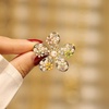 image:imageGifts for Wife Anniversary Brooch for Women Pearl Brooch Real AAA Quality Handpicked Nature Pearls and D Color Moissanite  Gifts for Mom Girlfriend Her NO11201
