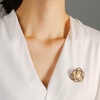 image:imageGifts for Wife Anniversary Brooch for Women Pearl Brooch Real AAA Quality Handpicked Nature Pearls and D Color Moissanite  Gifts for Mom Girlfriend Her NO11178