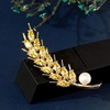 image:imageGifts for Wife Anniversary Brooch for Women Pearl Brooch Real AAA Quality Handpicked Nature Pearls and D Color Moissanite  Gifts for Mom Girlfriend Her NO11205