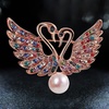 image:imageGifts for Wife Anniversary Brooch for Women Pearl Brooch Real AAA Quality Handpicked Nature Pearls and D Color Moissanite  Gifts for Mom Girlfriend Her NO11137