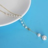 image:imageNONNYL 14K Gold Plated Sterling Silver necklace Freshwater Pearl Necklaces for Women Christmas Gifts for Mom Wife Anniversary Birthday Jewelry Gifts for Her